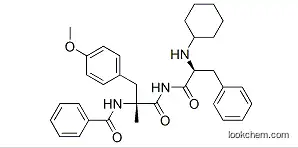 Molecular Structure of 172168-08-0 (N-Benzoyl-O,a-dimethyl-D-tyrosyl-N-cyclohexyl-L-phenylalaninamide)